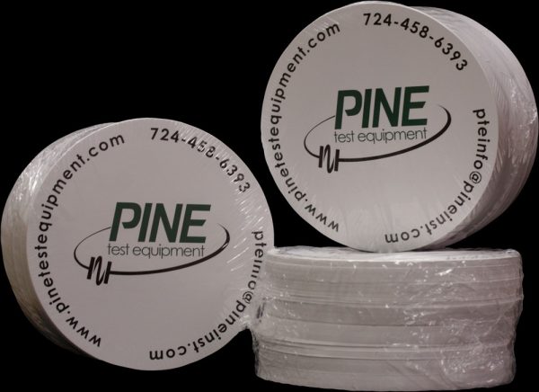 150-mm Paper Disk for Compacting Asphalt Specimens